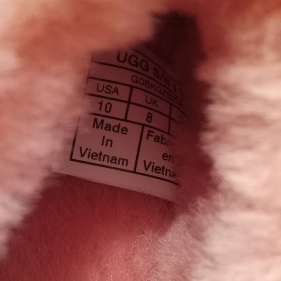 NWT & Gorgeous | UGG | Disco slide | Fur Platform Slippers | Women's | Size: 10 - Picture 9 of 16